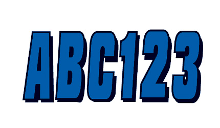 HARDLINE 320 PWC KIT BLUE/BLK - Click Image to Close