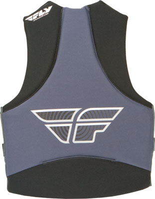 FLY VEST HINGE GRY/BLK MD - Click Image to Close